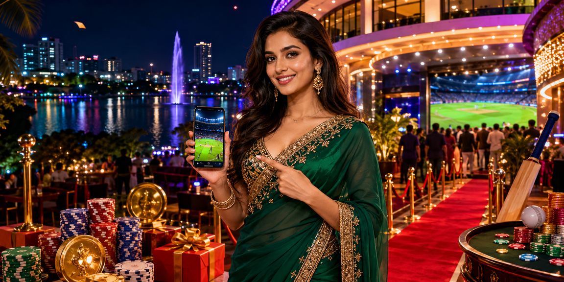 A model in Chittagong browsing the cricket betting platform
