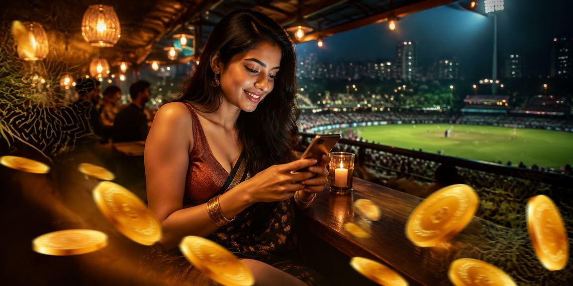 A young man in Dhaka enjoying cricket betting on the 204 platform